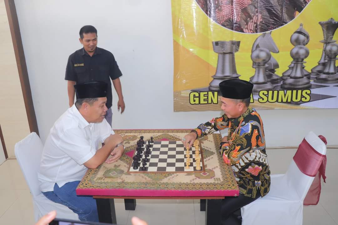 Buka Kejuaraan Open Turnamen Catur Sahabat "Rendra Basri", Bupati Mulkan : Ini Bentuk Sebuah Kekompakan dan Kebersamaan