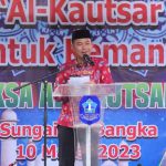Tingkatkan Budaya Literasi, Bupati Bangka Launching Buku dan Kalender LKSA