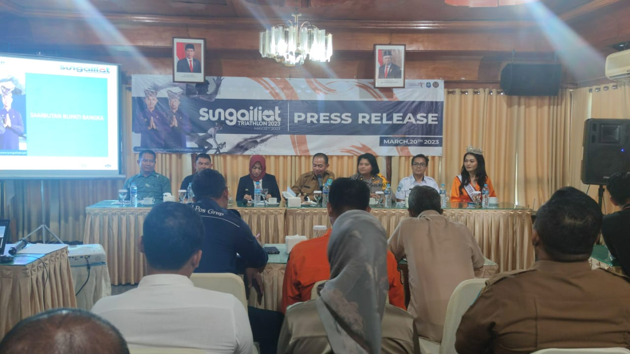 13 Mei, Pemkab Bangka Akan Kembali Gelar Sungailiat Triathlon
