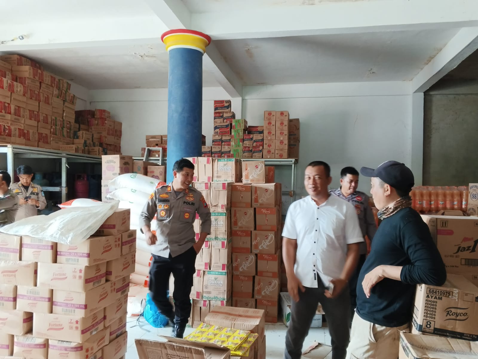 Polsek Belinyu Pantau Stok Sembako, Ini Temuannya