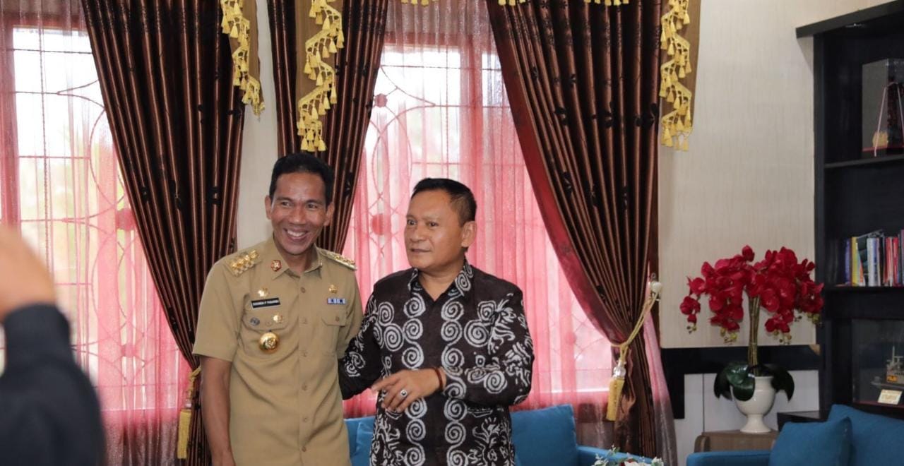 alin Sinergitas, Pj Gubernur Suganda Kunjungi DPRD Kep Babel