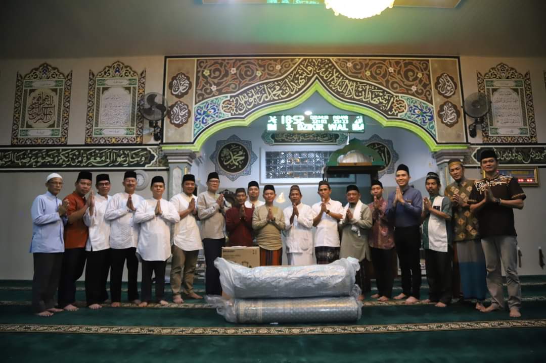 Malam Ramadhan ke 12, Bupati Mulkan Safari Ramadhan ke Masjid Al Falah Puding Besar