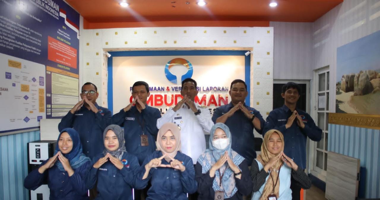 Pj Gubernur Babel harap Ombudsman Kep. Babel Bisa Duduki Peringkat 1