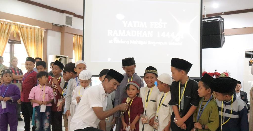 Pj Gubernur Babel dukung penuh kegiatan Yatim Fest 2023, Begini kata Pj Gubernur