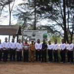 Tinjau Pantai Wisata Telapak Antu, Danlanal Babel Ajak Dukung Rehabilitasi Hutan Mangrove Wilayah Pesisir