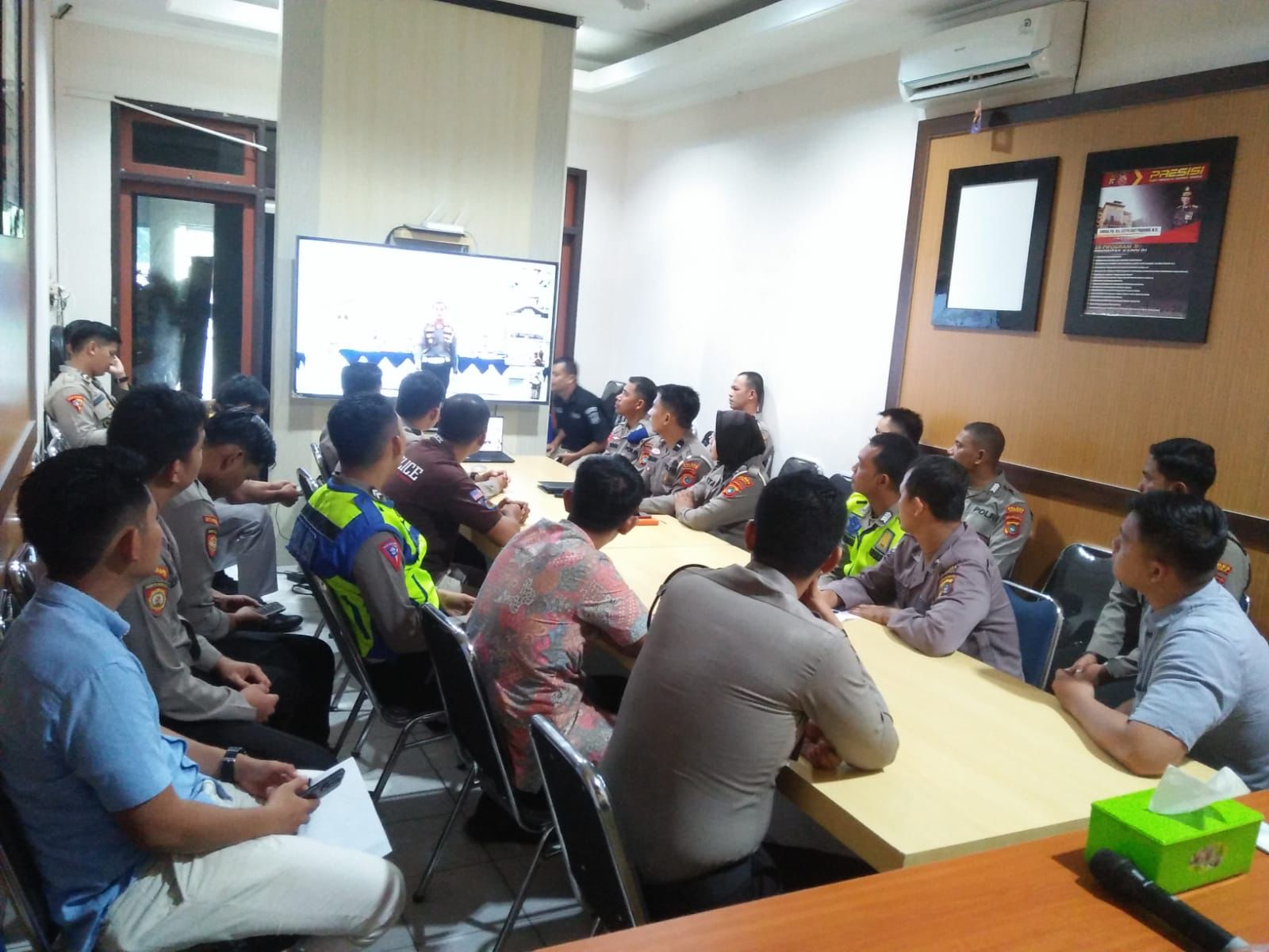 Personil Polres Bangka Ikuti Latihan Pra Ops Ketupat Menumbing 2023