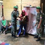 Percepat Penanganan Stunting dan Penyakit Menahun, TNI AD Yonif 147/KGJ Lakukan Pendataan