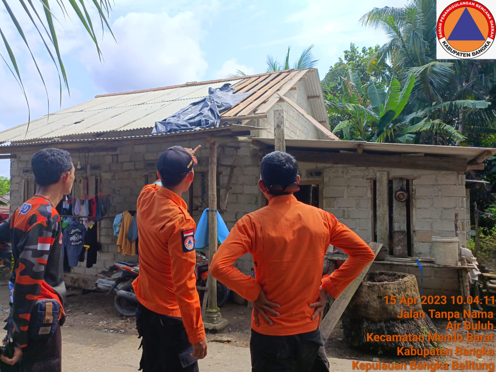 Terus Bertambah, BPBD Mencatat Ada 17 Rumah dan Fasilitas Umum Rusak Akibat Angin Kencang