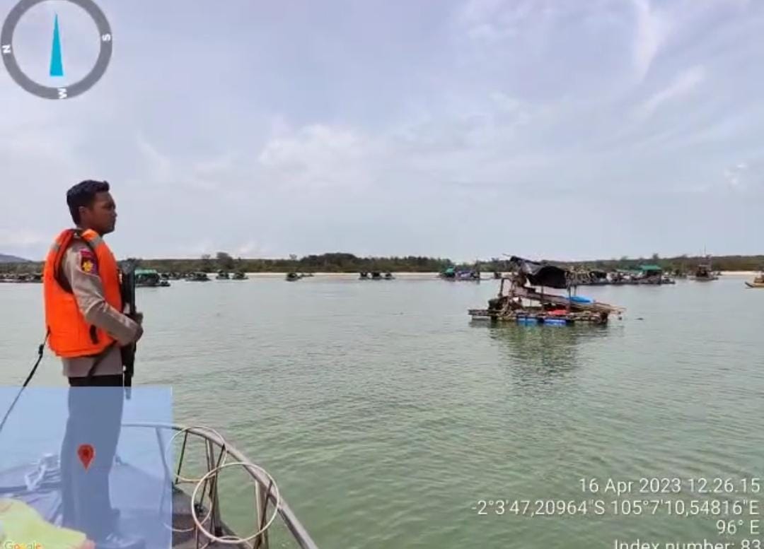 Beri Ultimatum Tegas Kepada Penambang Timah di Pantai Tembolok, Kapolres Bangka Barat: Segera Tinggalkan Lokasi