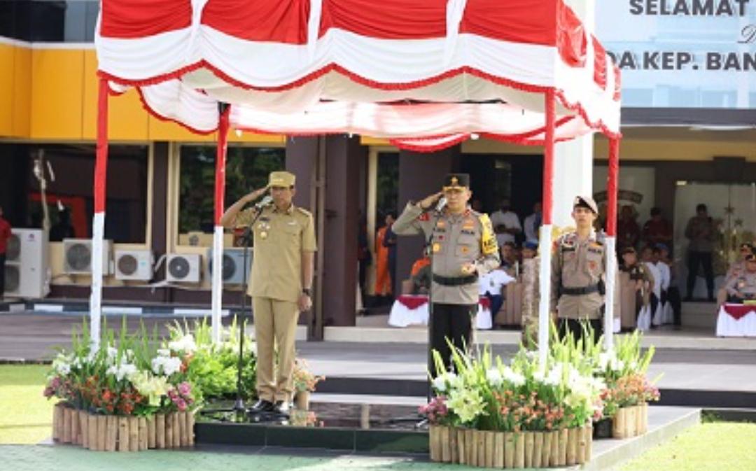 Polda Babel Gelar Apel Pasukan Ops Ketupat Menumbing 2023