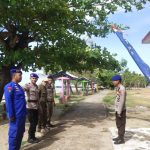 Jaga Keselamatan Tamasya Masyarakat, Satuan Polairud Polres Bangka Barat Amankan Objek Wisata Pantai