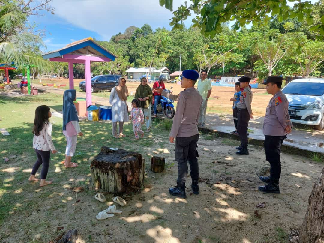 Dijaga Sat-Polairud, Masyarakat Bangka Barat Merasa Tenang Berwisata Usai Lebaran