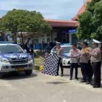 Wakapolres Lepas Program Mudik Gratis Presisi Polres Bangka Barat 2023