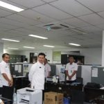 - Sekretaris Daerah (Sekda) Provinsi Kepulauan Bangka Belitung Naziarto memberikan apresiasi atas disiplin para Aparatur Sipil Negara (ASN) Pemerintah Provinsi (Pemprov) Kep. Babel, saat dirinya bersama Asisten III Yunan Helmi, Kepala Inspektur Susanto, tim dari Satpol PP serta Diskominfo, melakukan sidak usai cuti bersama setelah Idul Fitri 1444 H ke beberapa biro, badan, dan dinas di Lingkungan Pemprov. Kep. Babel, Senin (26/4/23).