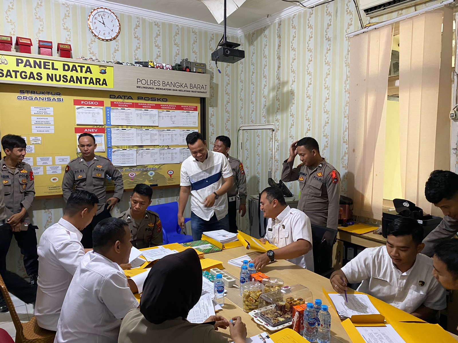 Cek Operasi Ketupat Menumbing 2023, Tim Wasops Itwasda Polda Babel Hadir di Polres Bangka Barat