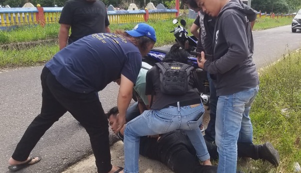 Meresahkan, Akhirnya Jambret di Perkuburan Parit 7 Tertangkap