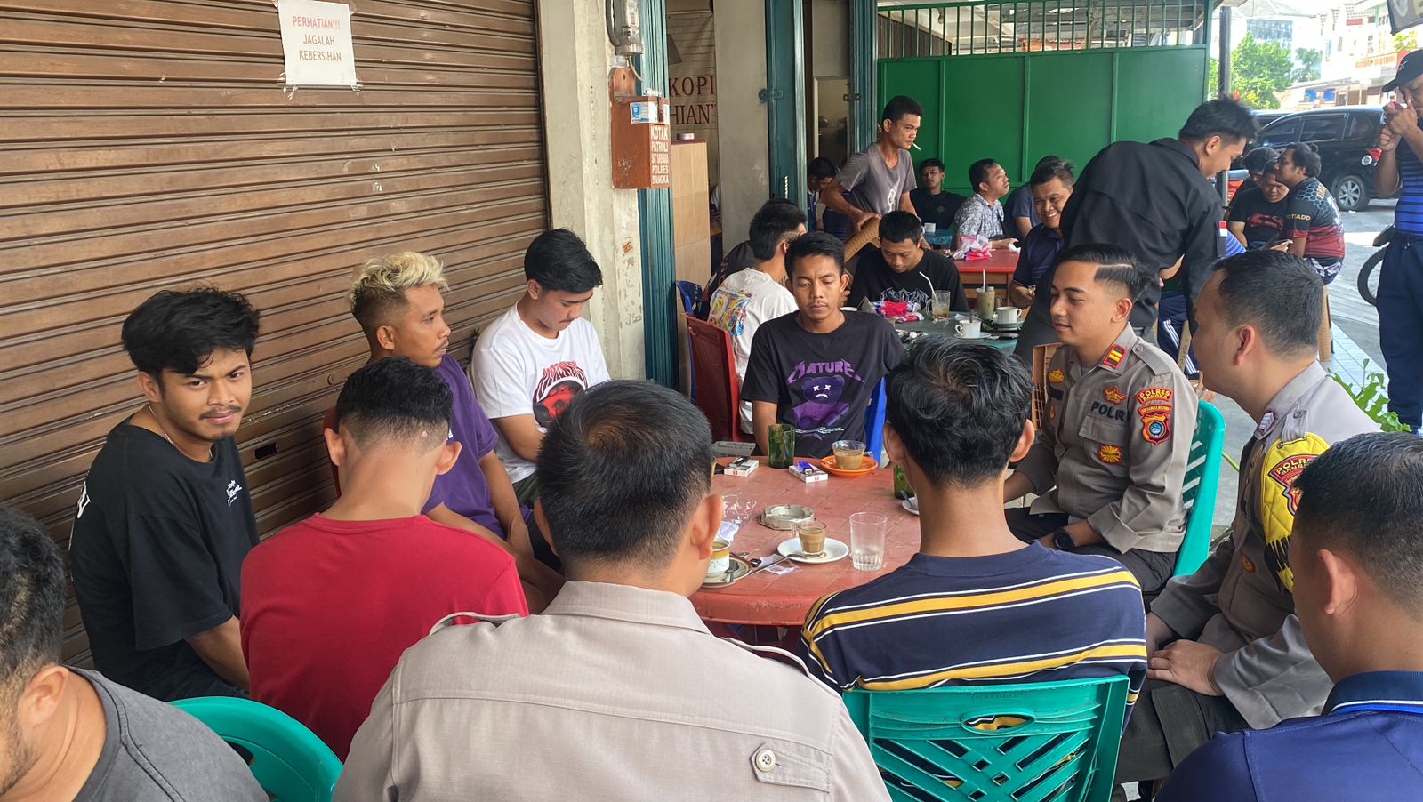 Penangkapan LA Pelaku Jambret, Jadi Perbincangan Hangat Saat Jum'at Curhat