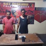 Curi HP di Parkiran Puncak Sungailiat, 2 Pria asal Pemali Diciduk Polres Bangka