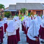 Polisi Sahabat Anak, Satlantas Polres Bangka Edukasi Pelajar DDN 13 Sungailiat