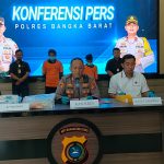 Polres Bangka Barat Adakan Konferensi Pers Kasus Pencabulan Anak