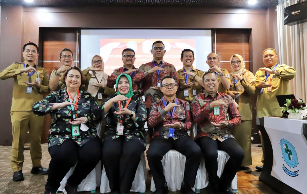 Wabup Bangka Buka Kegiatan Survei Akreditasi RS Yang Digelar LARS DHP Kemenkes RI