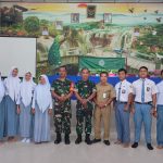 Satgas TMMD Berikan Penyuluhan Wawasan Kebangsaan dan Sosialisasi Rekrutmen TNI Kepada Pelajar SMAN 1 Kelapa