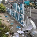 Tugu Duren Dirusak OTD, Wabup Minta Bank Sumsel Babel Segera Perbaiki