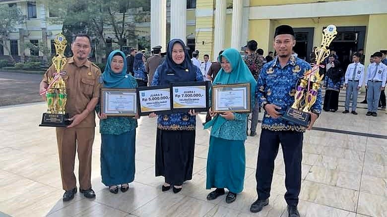 Berok Raih Penghargaan Kelurahan Terbaik se-Bangka Tengah