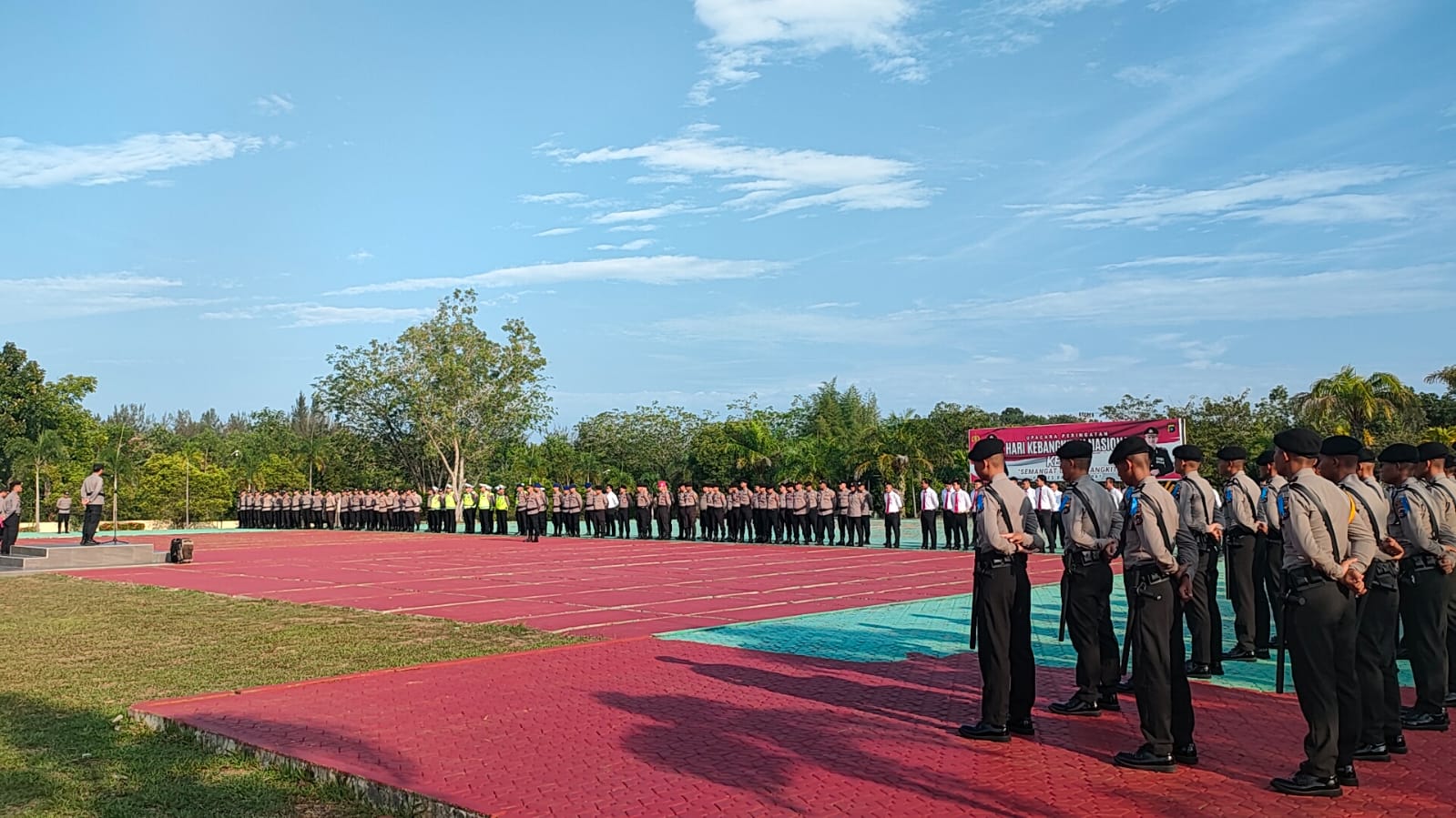 Pimpin Apel Pagi Jam Pimpinan, Wakapolres Bangka Barat Ucapkan Terima Kasih Kepada Anggotanya