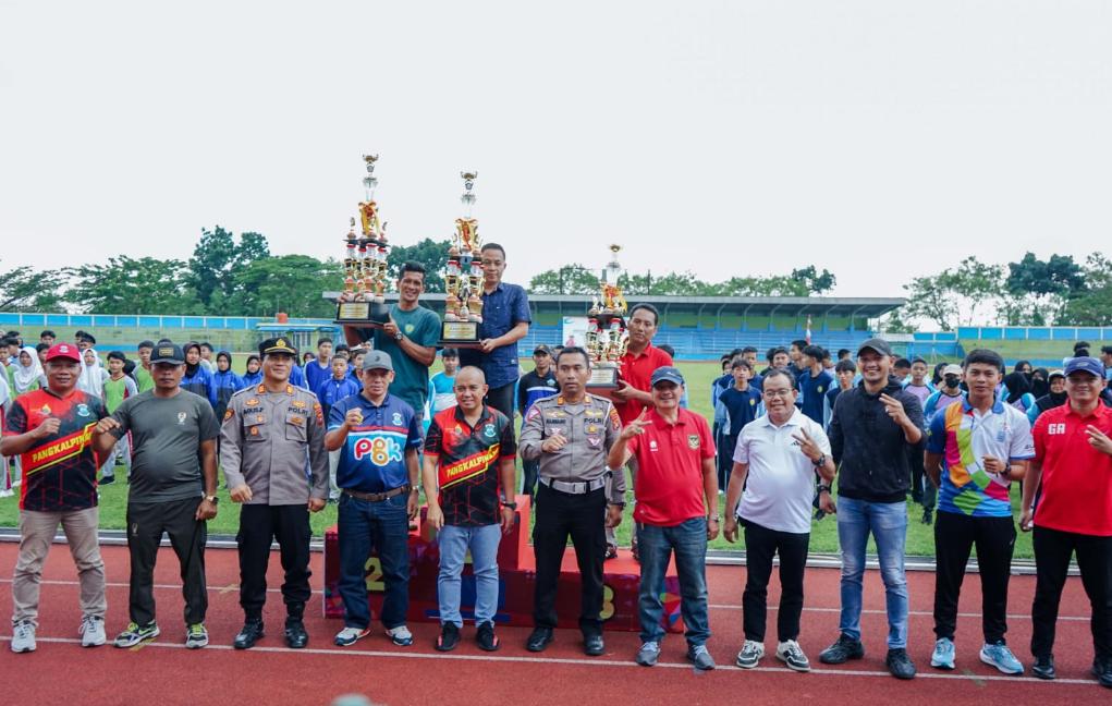 Tutup Kejurda Tingkat Pelajar, Walkot Pangkalpinang: Semoga Pemenang Bisa Harumkan di Tingkat Lebih Tinggi