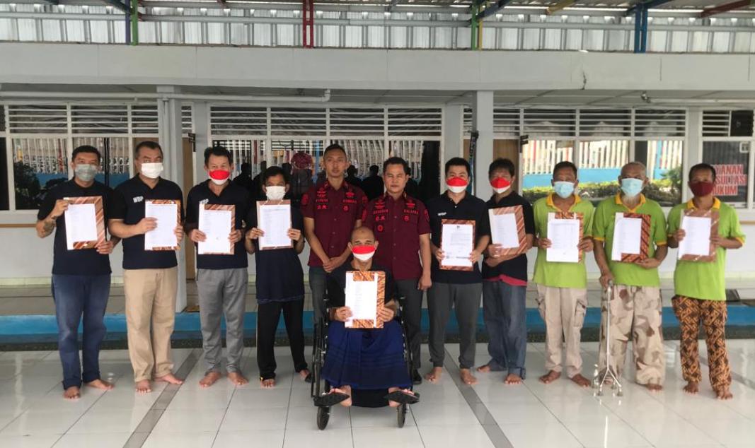 Hari Raya Waisak 2023, Lapas Kelas II Pangkalpinang Berikan Remisi 6 Napi