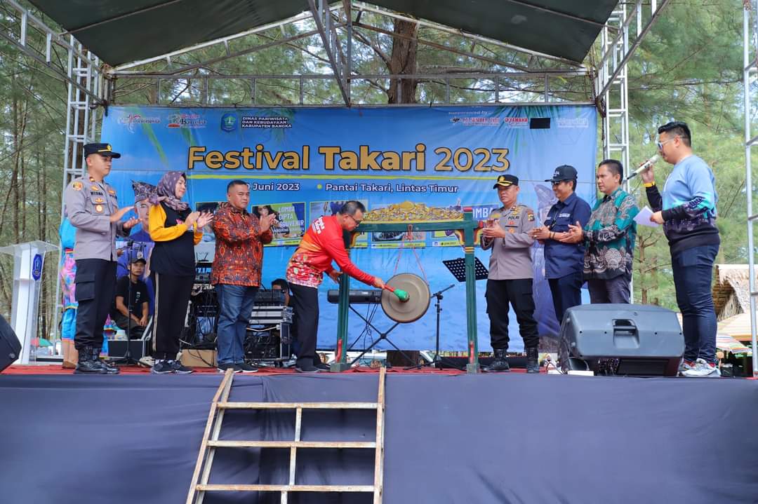 Buka Festival Takari 2023, Syahbudin: Pariwisata Di Bangka Harus Dikenal Luas