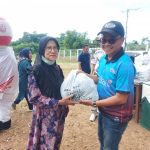 PT Timah Tbk Serahkan Bantuan Paket Sembako Lewat Program Jumat Bersih dan Jumat Berbagi Pemerintah Kabupaten Belitung Timur 