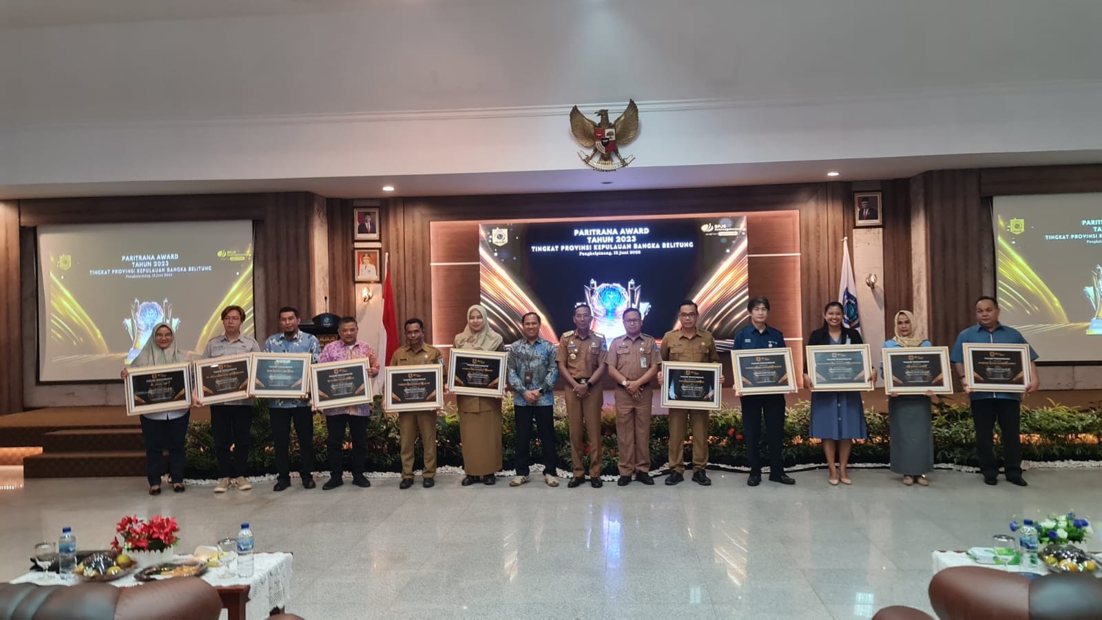 PT Timah Tbk Raih Penghargaan Patriana Award 2023 Tingkat Provinsi Bangka Belitung