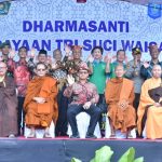 Wabup Bangka Hadiri Perayaan Waisak 2567 BE Di Vihara Budhis Svakha Tunghin