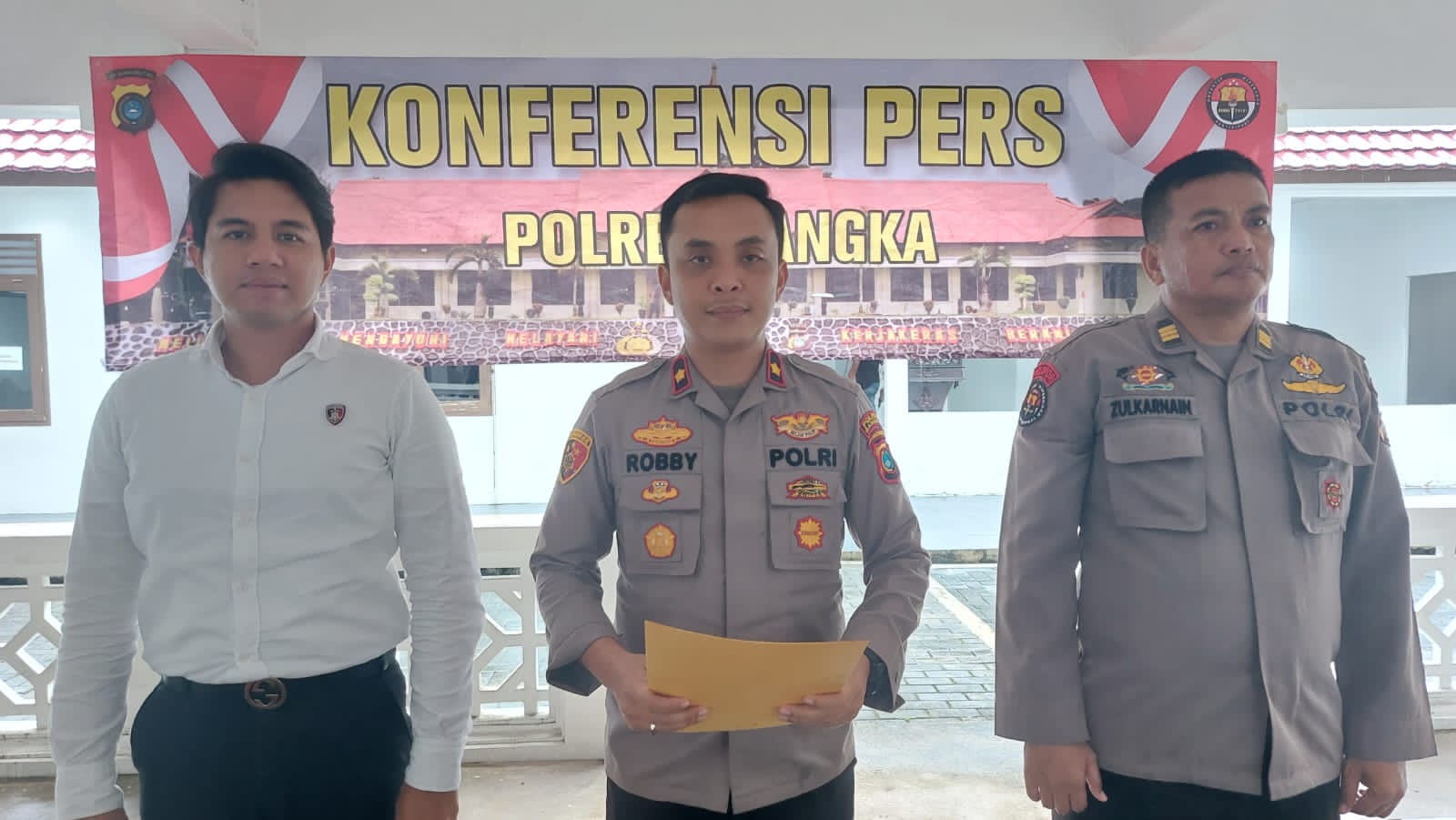 Polres Bangka Barat Gelar Bansos dan Bakti Sosial Religi Sambut HUT Bhayangkara ke-77