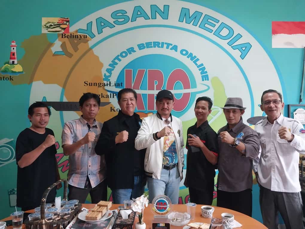 Kunjungi KBO Babel, Ini Pesan Ketum FKPM Indonesia