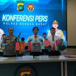 Polres Bangka Barat Gelar Konferensi Pers Kasus Pengeroyokan yang Mengakibatkan Luka Berat