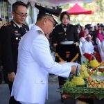 Pimpin Upacara HUT Bhayangkara ke 77, Wabup Bangka : Ini Momentum Polri Tingkatkan Citra Positif