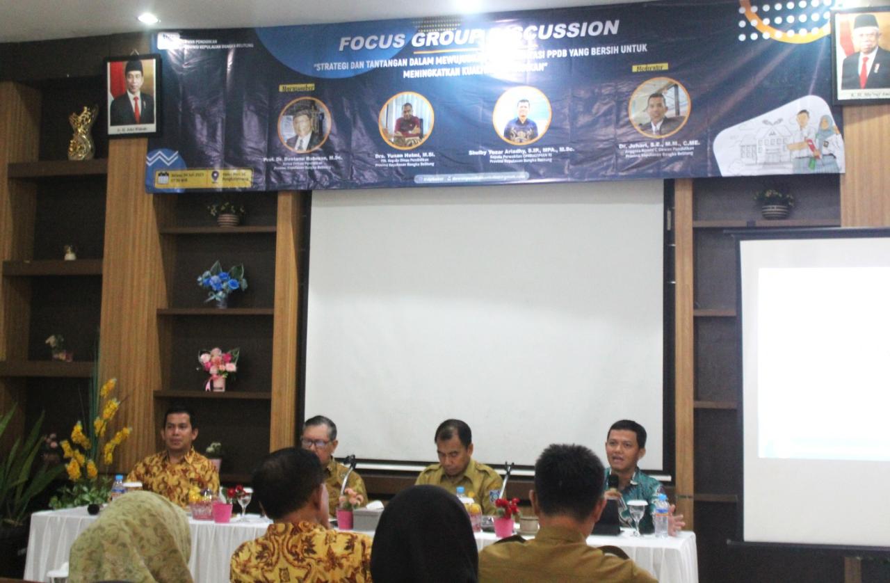 Ombudsman Dukung Pemprov Babel Terapkan Juknis, Minta Evaluasi Keseluruhan Proses PPDB
