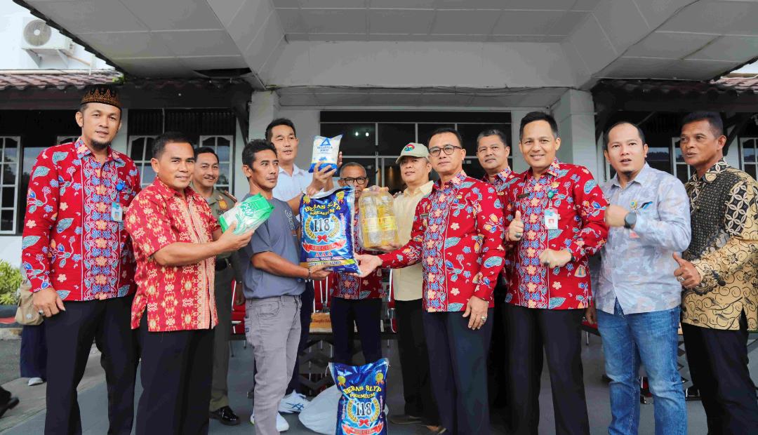 Kendalikan Inflasi, Pemkab Bangka Bersama BI dan TPI Pusat dan Daerah Gelar Pasar Murah Bersubsidi