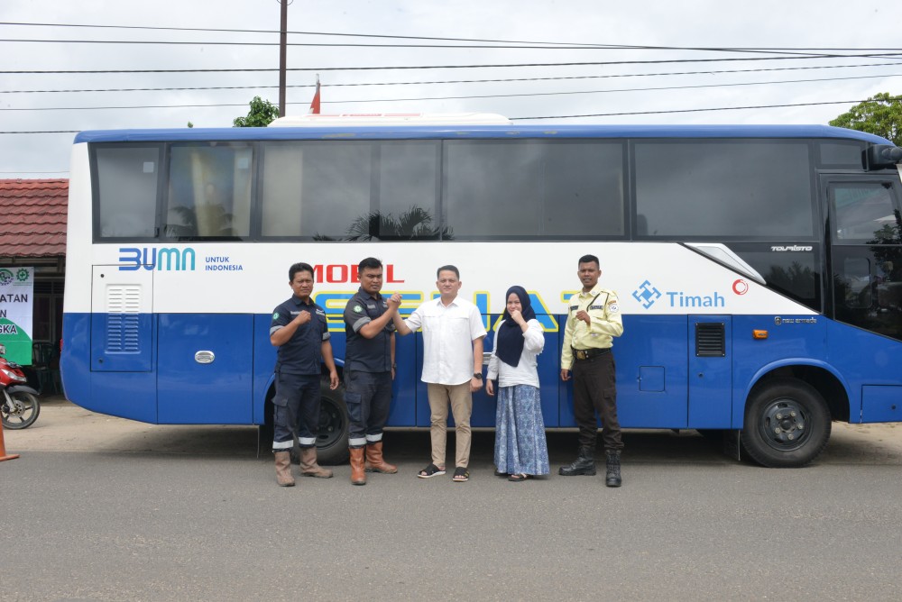 Mobil Sehat PT Timah Tbk Datangi Warga Desa Puput, Zulkarnaen: PT Timah Tbk Is The Best