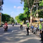 Rutin Lakukan Patroli Kamseltibcar Lantas Strategi Polres Bangka Cegah Pelanggaran dan Kecelakaan