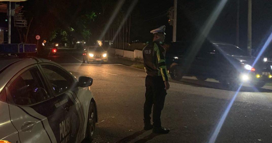 Tingkatkan Patroli Malam, Satlantas Polres Bangka Barat Cegah Kriminalitas
