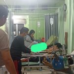 Satuan Lantas Polres Bangka Barat Olah TKP Tragedi Kecelakaan antara Truk vs Motor di Jalan Kelapa