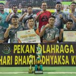 Tim Volly PT Timah Tbk Sabet Juara Satu di Turnamen Kejari Karimun Cup 2023