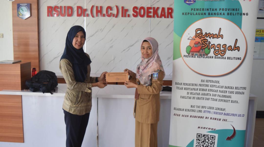 Mudahkan Pelayanan Bagi Pasien, Manajemen RSUD Soekarno Kenalkan Aplikasi SIRUSIP