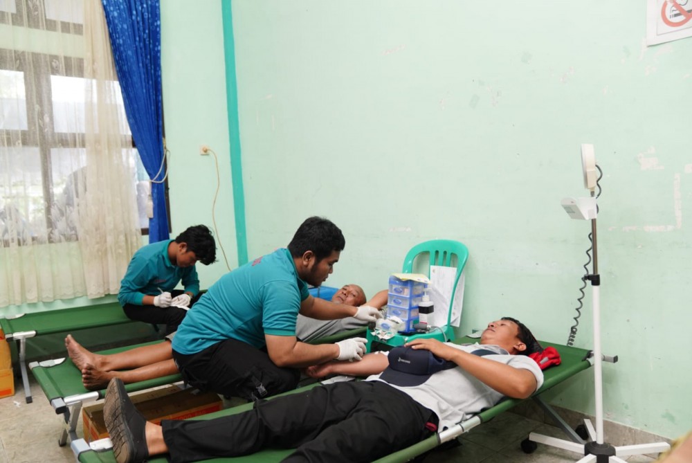 Bulan Bakti Donor Darah PT Timah Tbk, Bantu Jaga Stok Darah di Belitung Timur