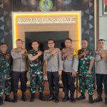 Perkuat Sinergi, Kapolres Bangka Barat Kunjungi Kodim 0431/Bangka Barat