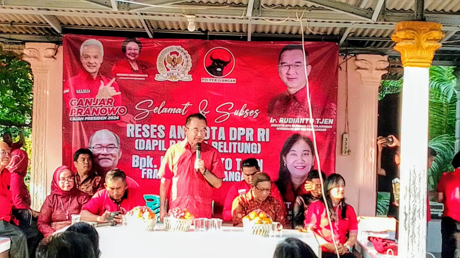 Banyak Terima Keluhan Kondisi Jalan, Rudianto Tjen : Saya Akan Minta Pusat Bantu Perbaikan